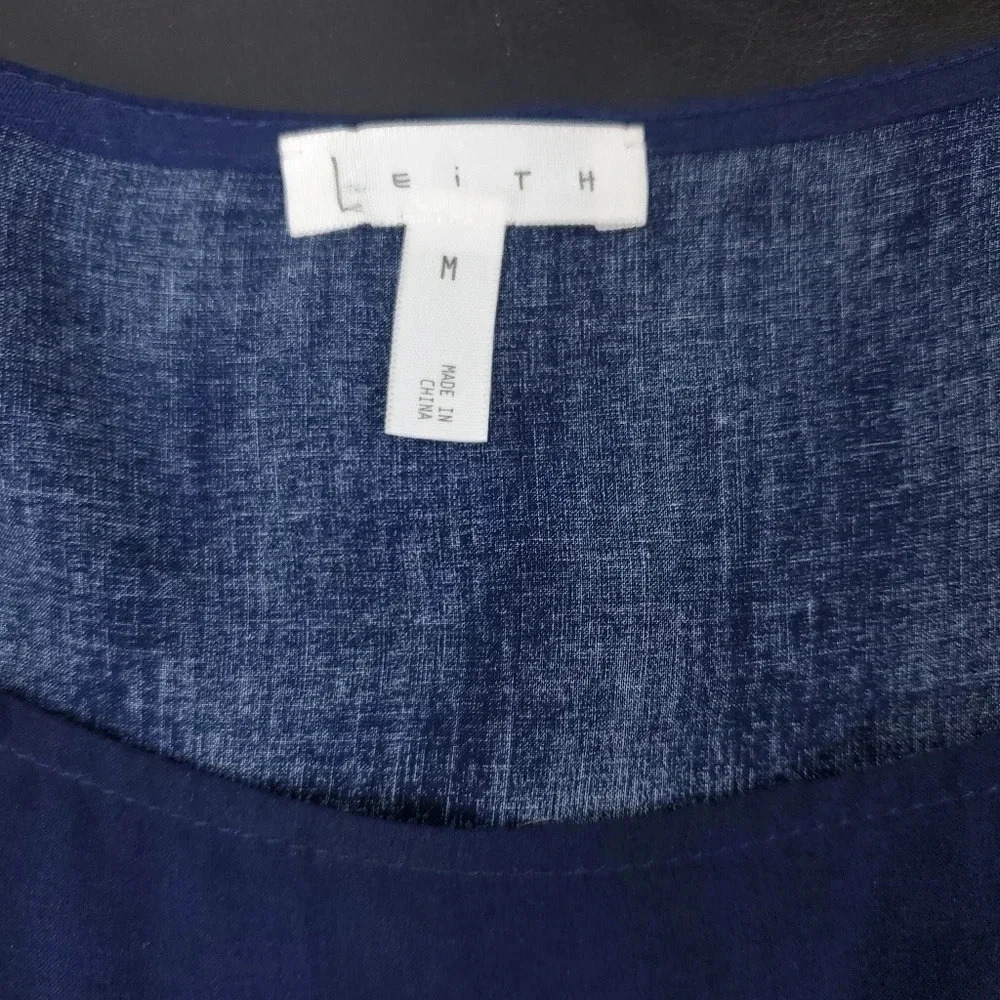 Leith Rayon Geometric Shift Dress - Picture 4 of 9